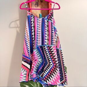 Express Colorful Dress | Size Small | Multi-Color